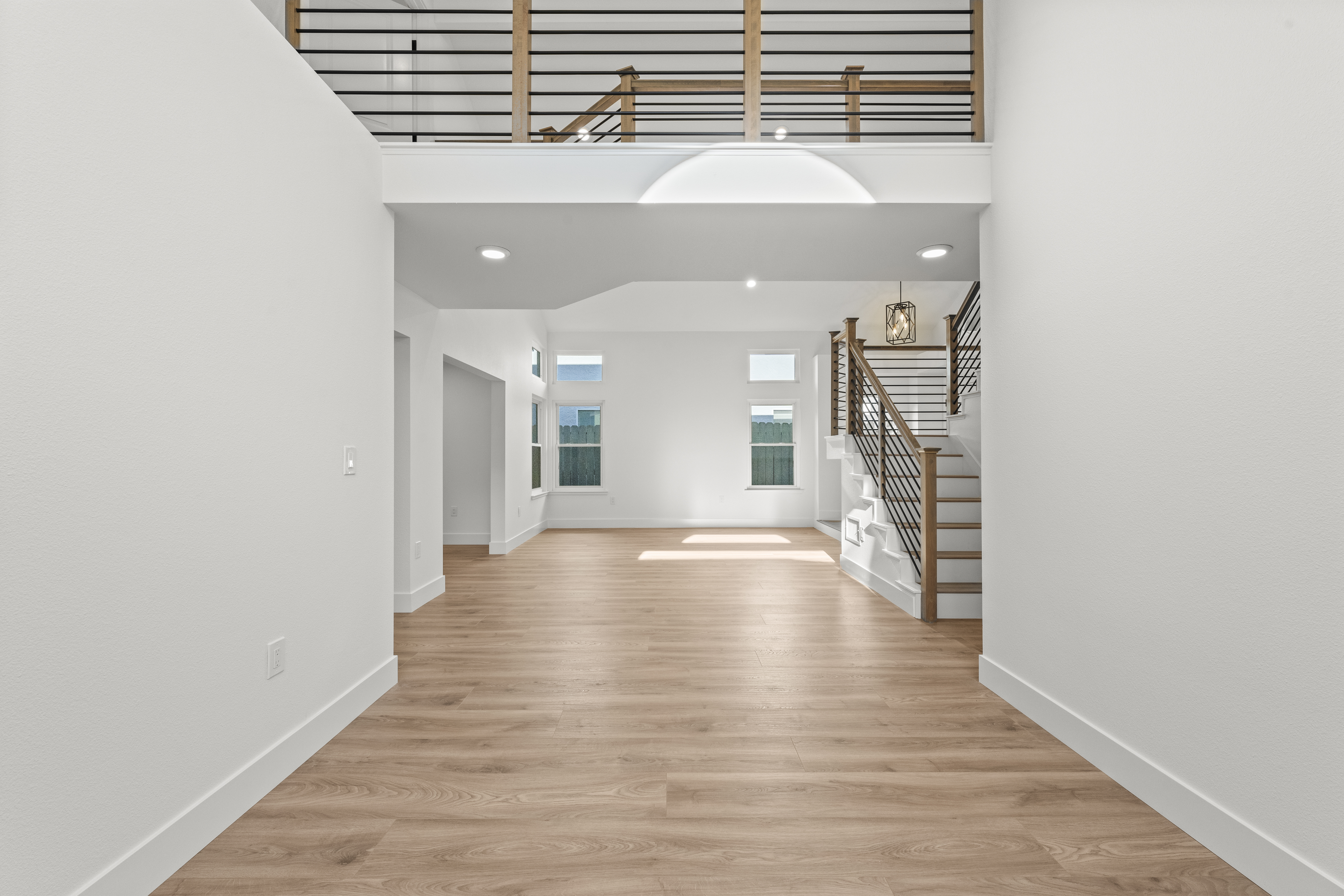 home after fire restoration Photo