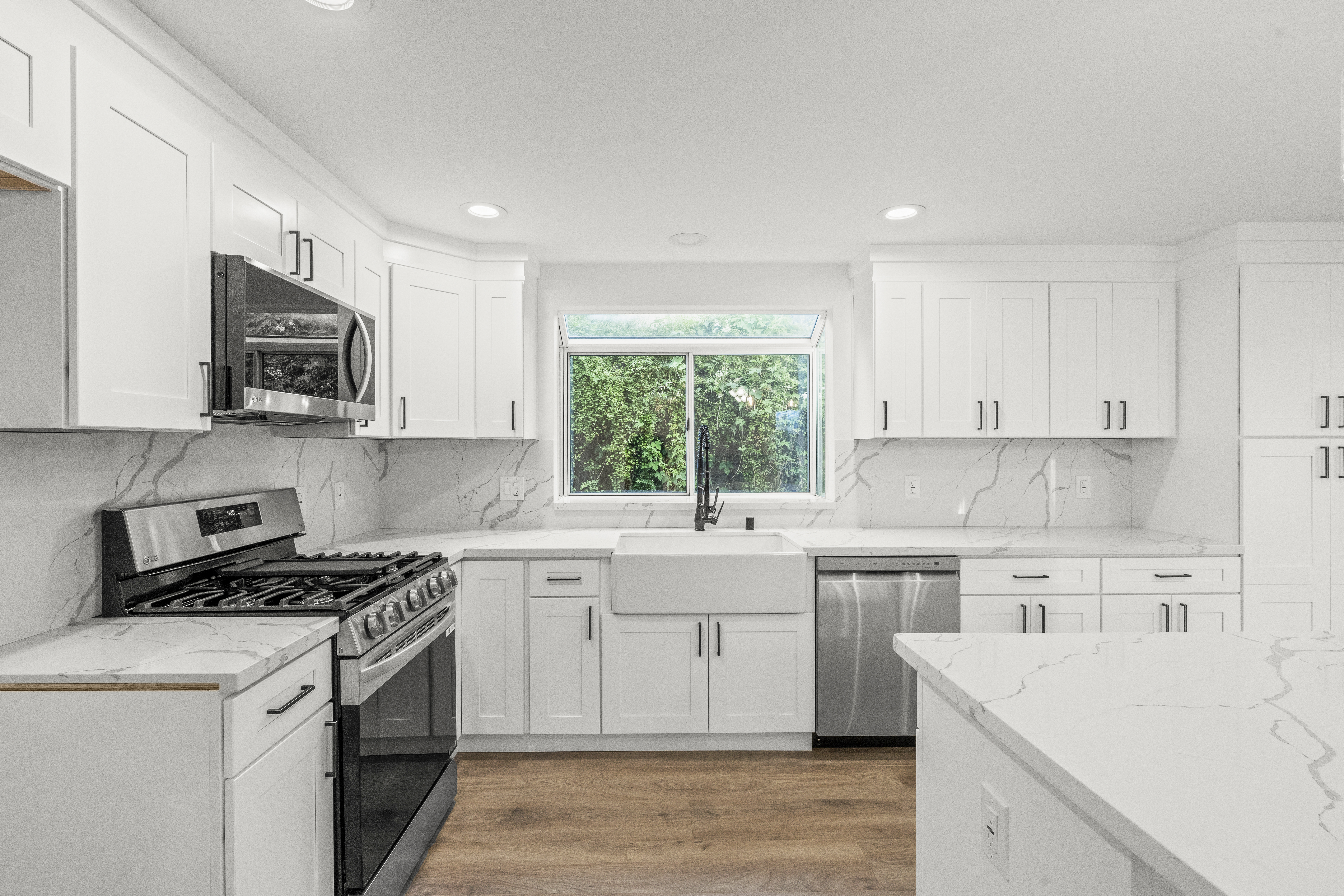 home after fire restoration Photo