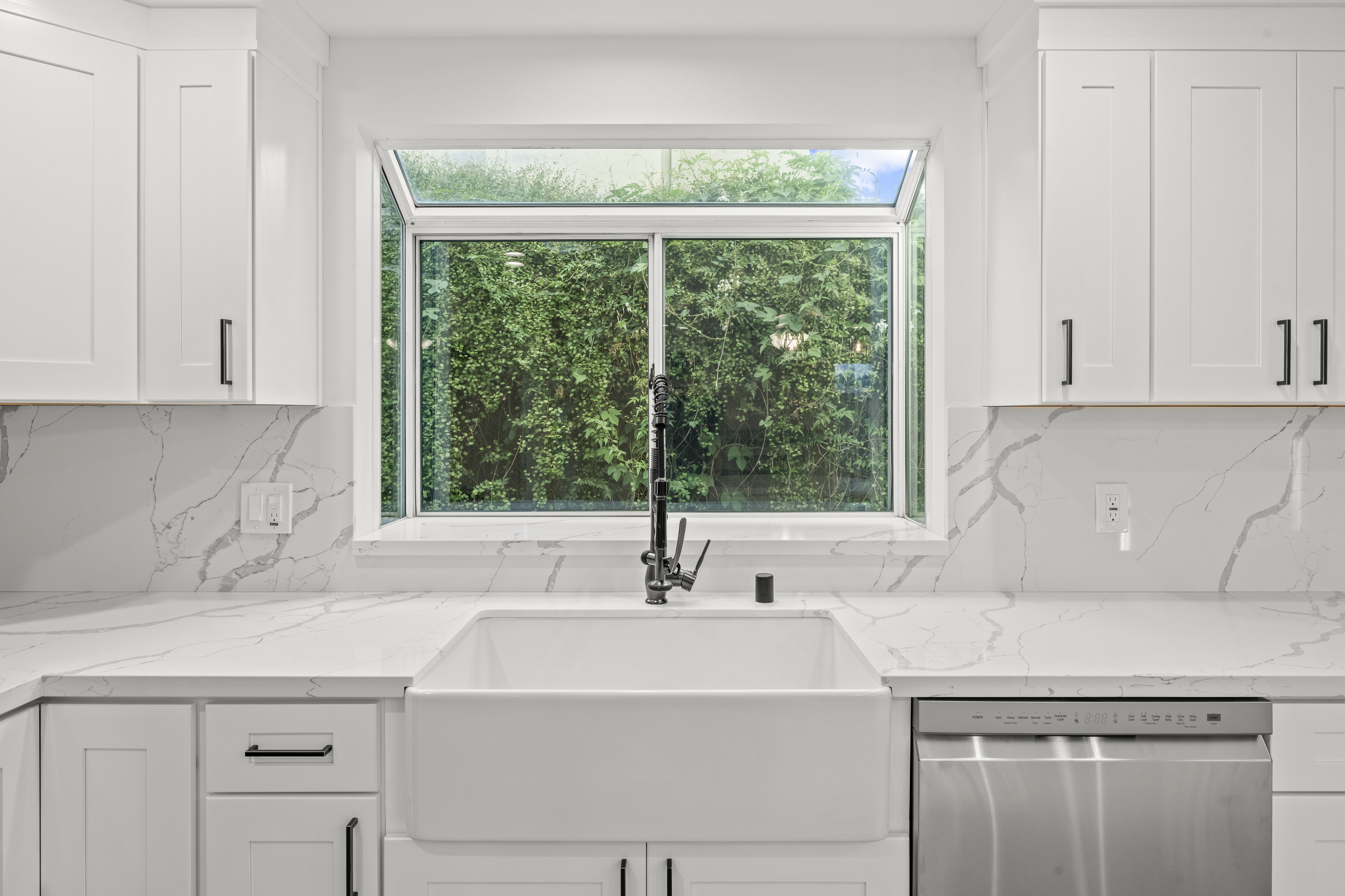 home after fire restoration Photo