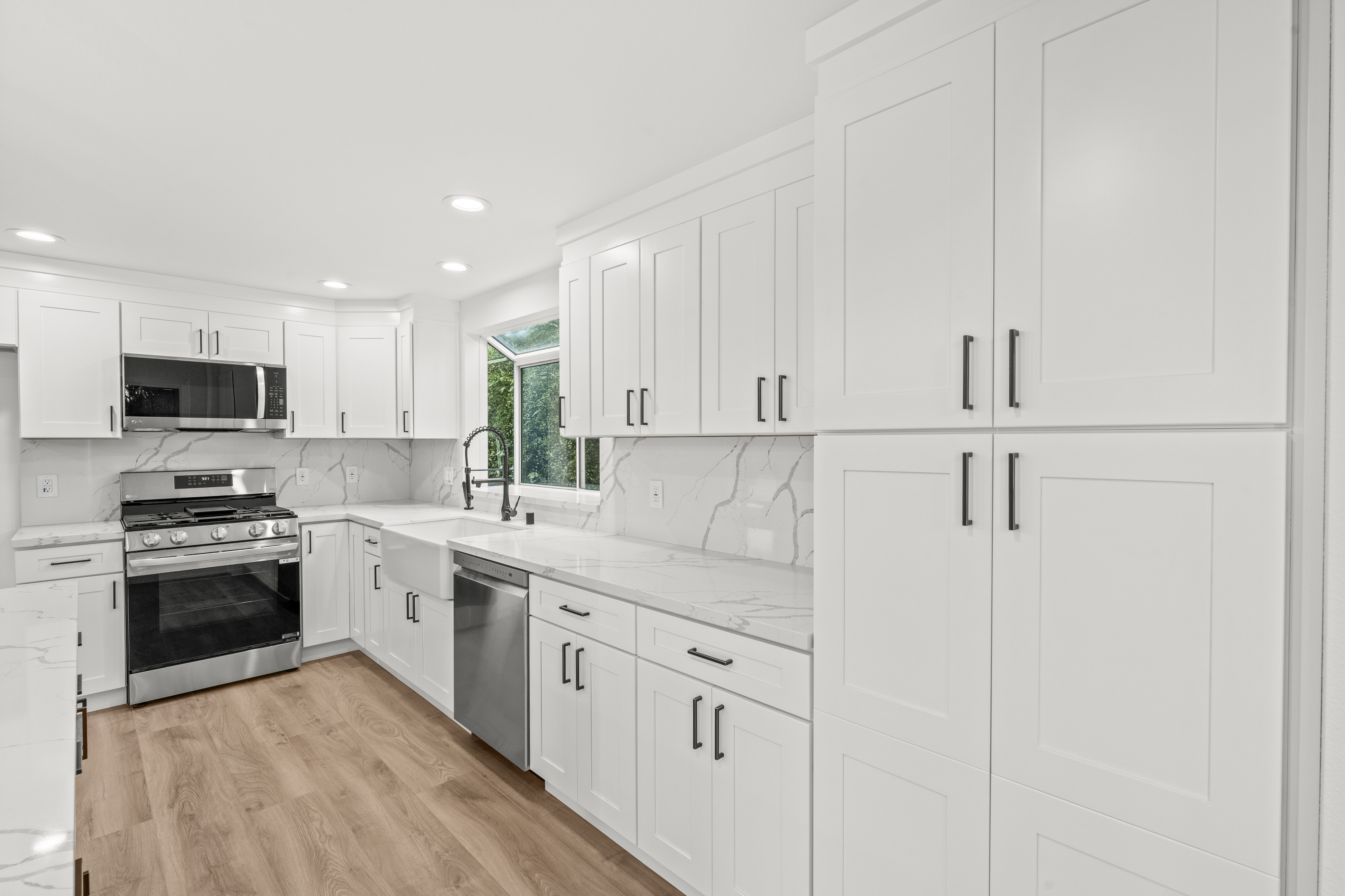 home after fire restoration Photo