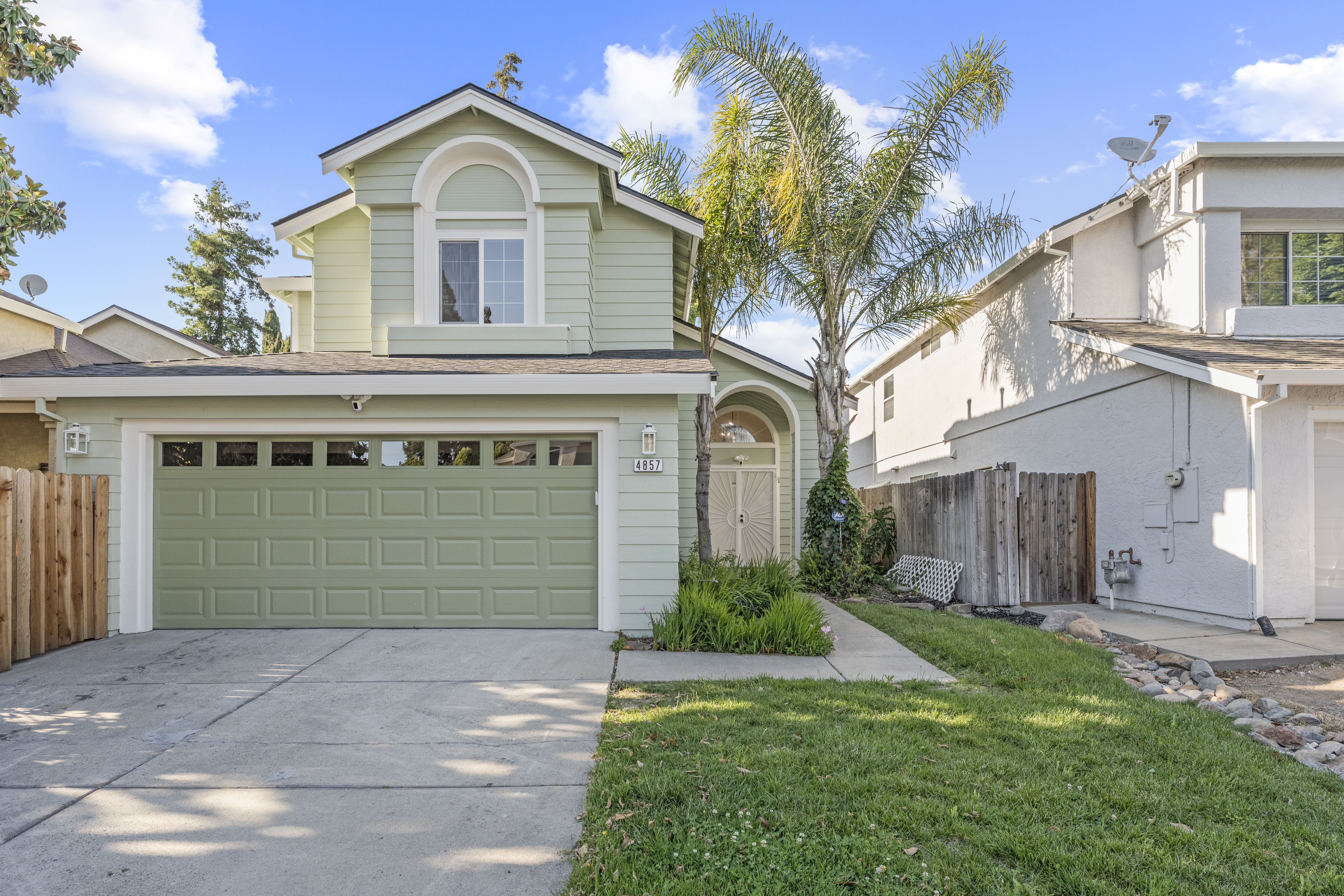 home after fire restoration Photo