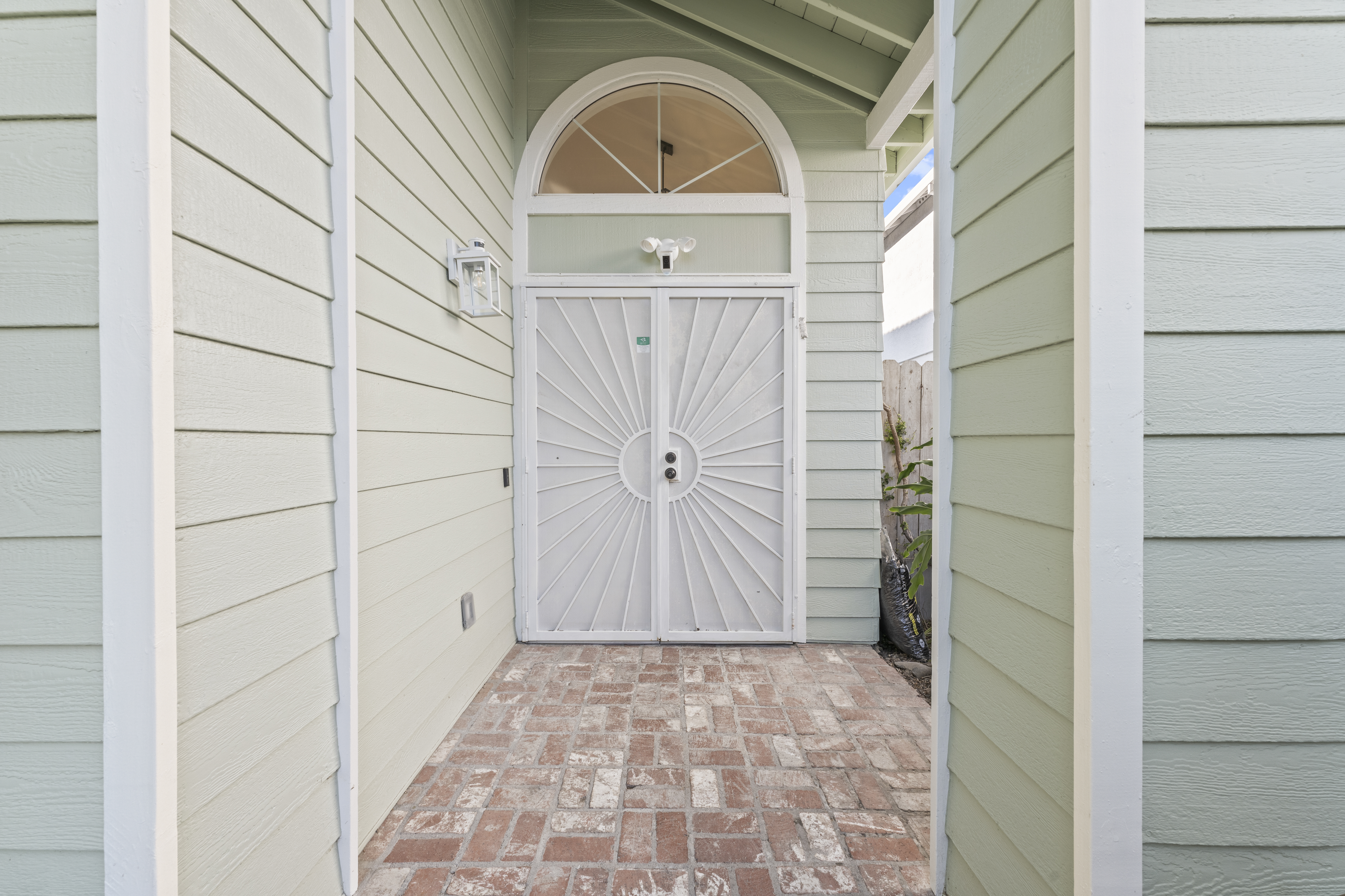 home after fire restoration Photo