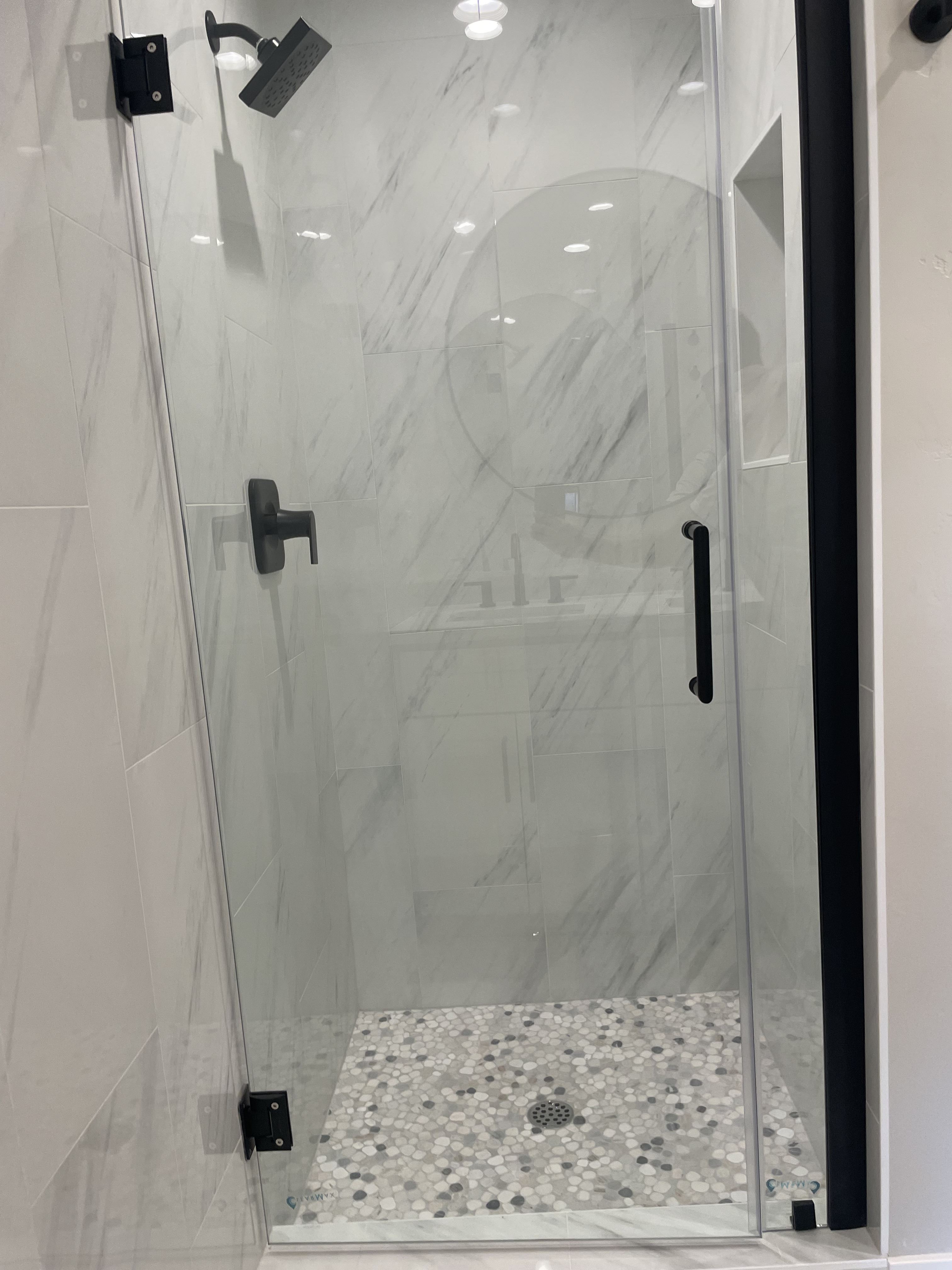 Interior picture, After; Bathroom shower Photo