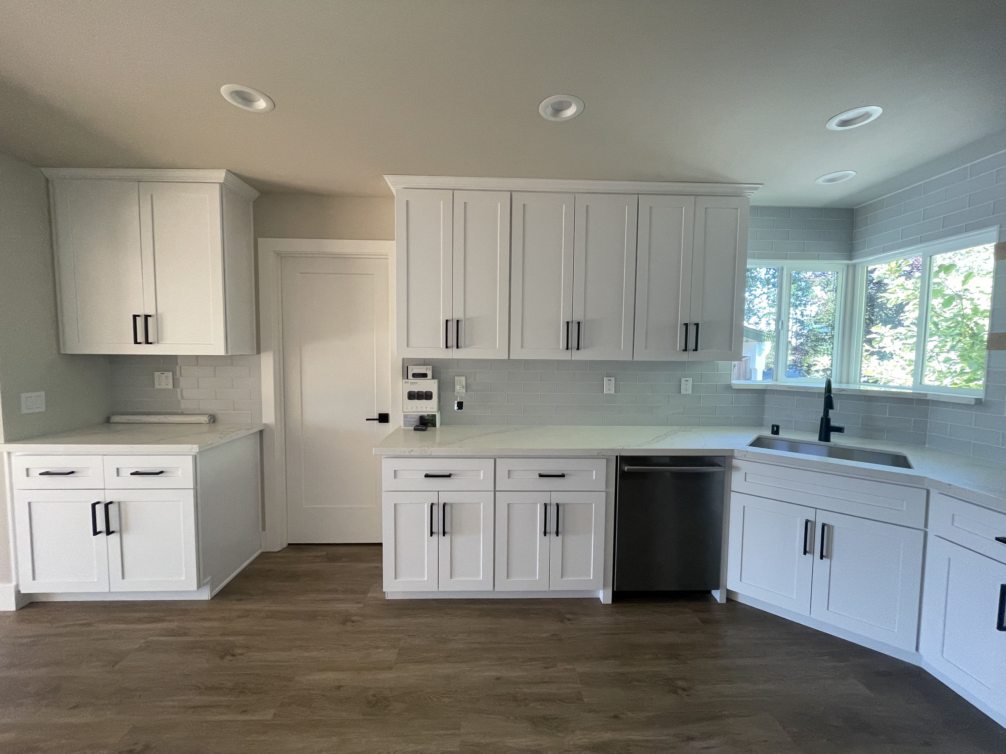 Interior picture, After; Kitchen cabinets Photo
