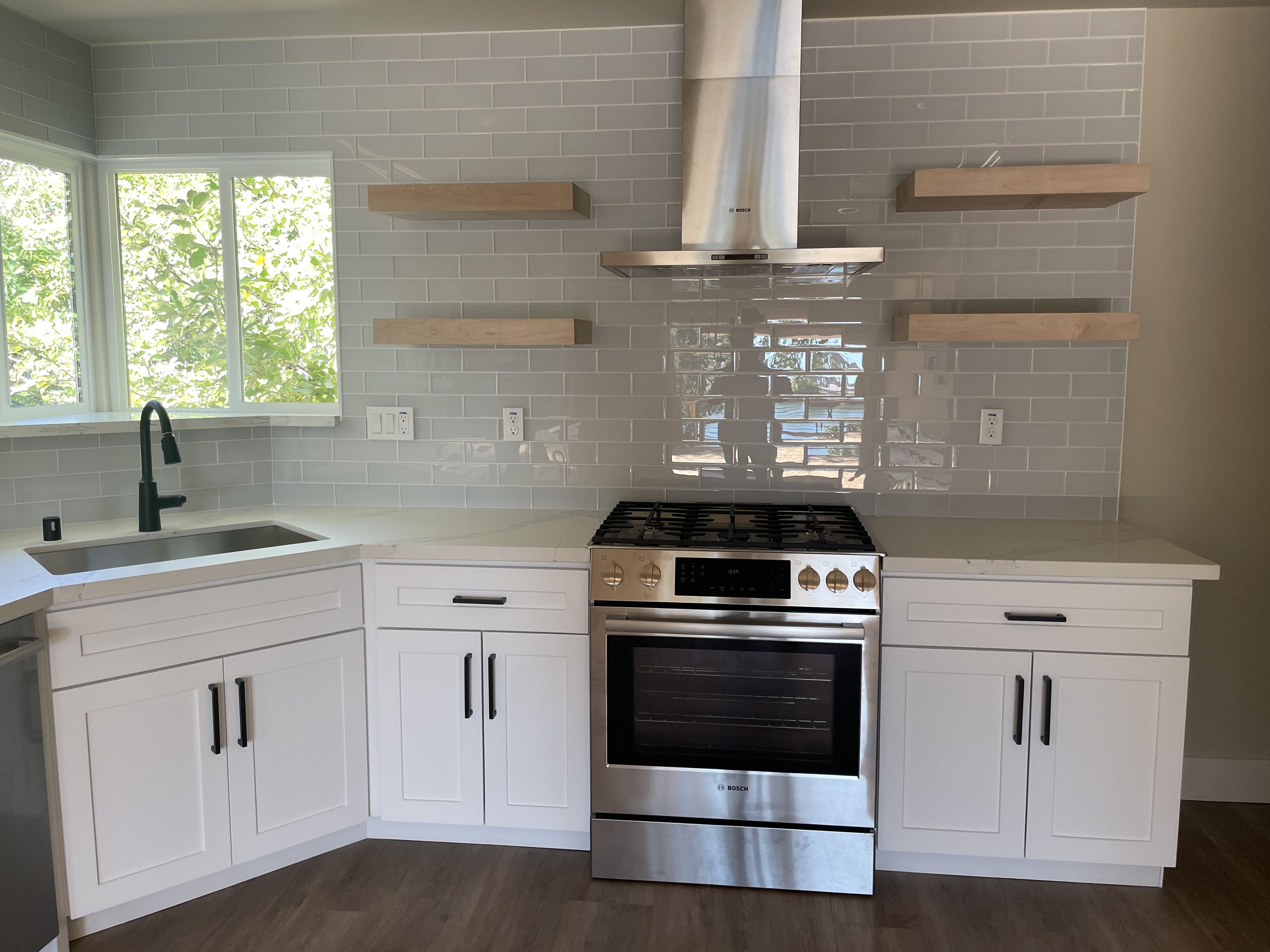 Interior picture, After; Kitchen cabinets Photo