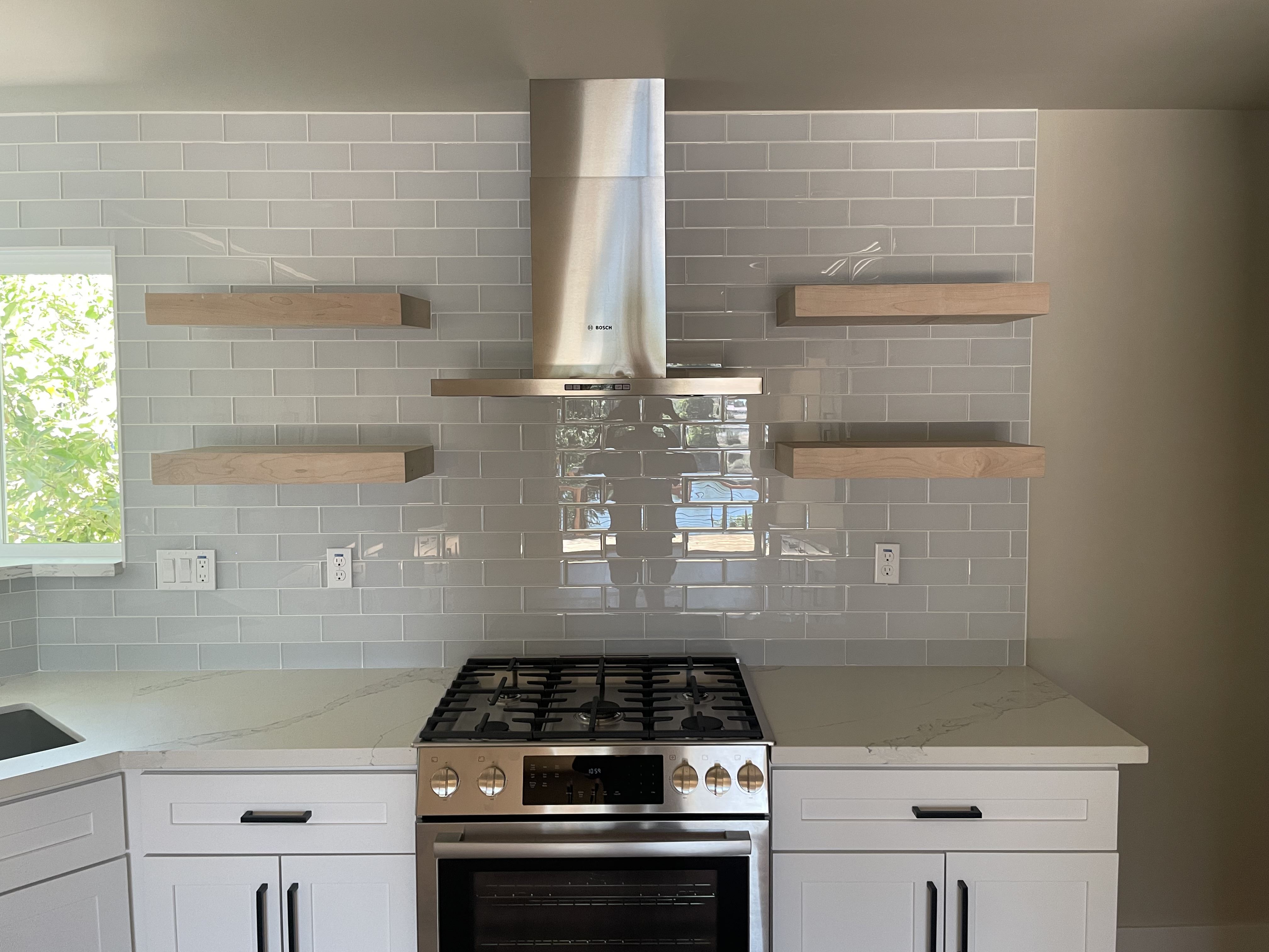 Interior picture, After; Kitchen cabinets Photo