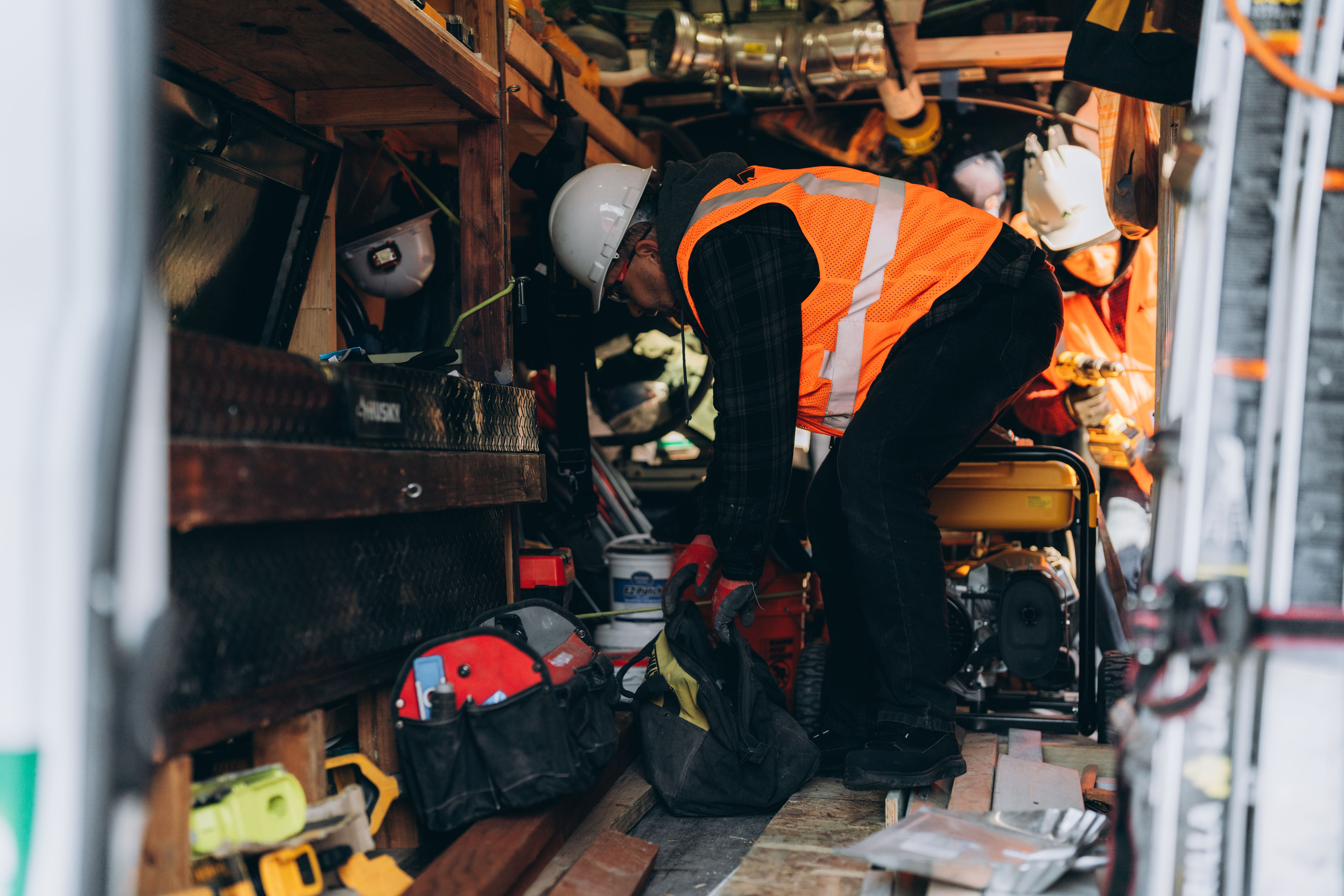 Fire Restoration work Photo