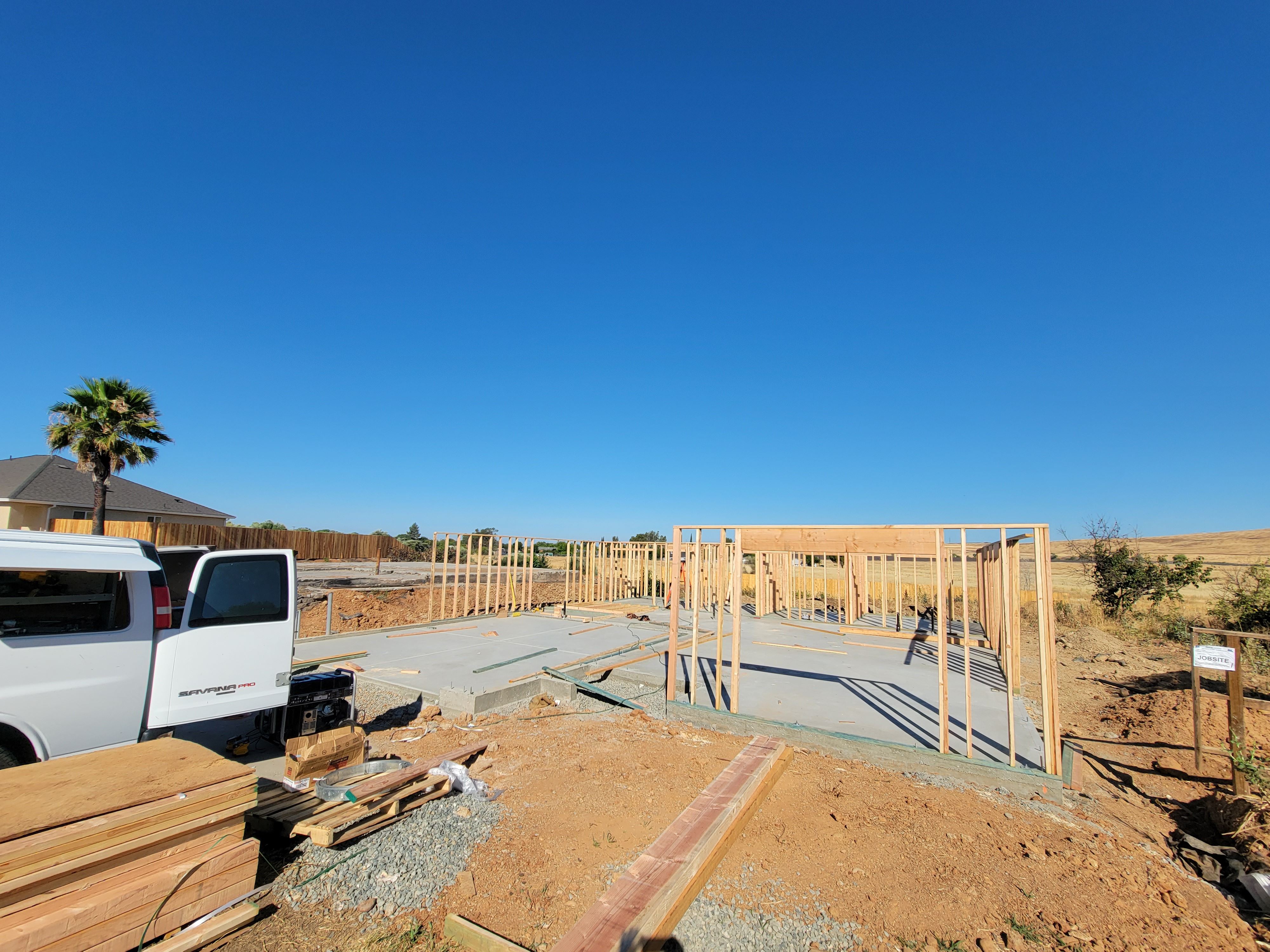 Framing going up Photo